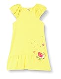 vestidos amarillos largos casuales VESTIDO PUNTO VOLANTES NIÑA AMARILLO FUNCACTUS