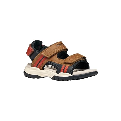 Geox J Borealis Boy A Sandale, LT Brown/Rust, 40 EU – vue 6