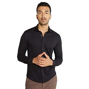 DAMENSCH Constant Cotton Thermoregulating Pique Full Shirts