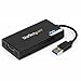 Price comparison product image StarTech.com USB 3.0 to HDMI Adapter - 4K 30Hz Ultra HD - DisplayLink Certified - USB Type-A to HDMI Display Adapter Converter for Monitor - External Video & Graphics Card - Mac & Windows (USB32HD4K)