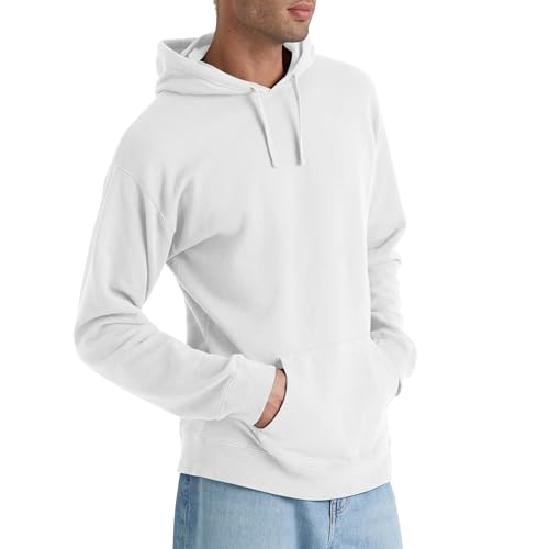Sweat à capuche unisexe en polaire teinte Hanes Originals