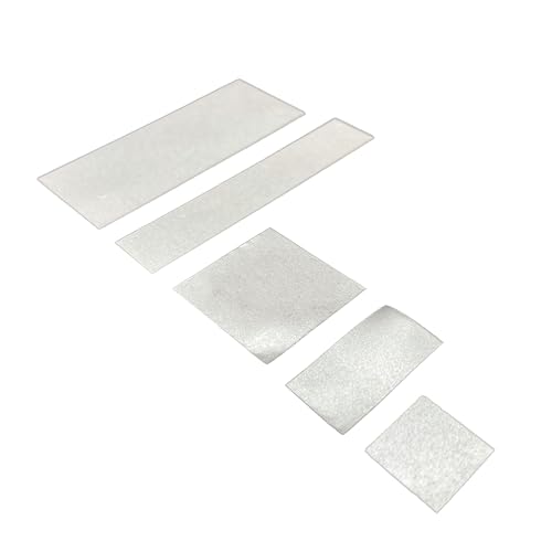 Electrodo piezoeléctrico de PVDF de 28 µm y 1x5 cm con carga dividida para pruebas