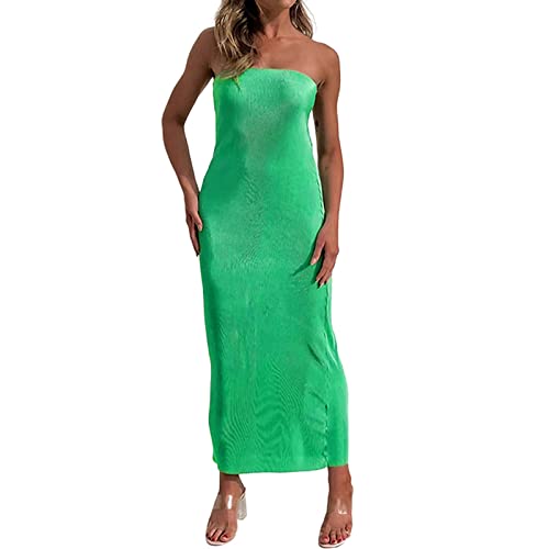 Robe d'été longue jacquard sans manches style décontracté chic pour femme chic