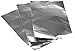 Produktbild Rayher Prägefolie, Metallicfolie, dünnes Aluminium, beidseitig silber, 20 x 30 cm, Stärke 0,15 mm, Beutel 3 Bögen, zum Verzieren von Karten, zum Basteln von 3D-Dekorationen, 2707022