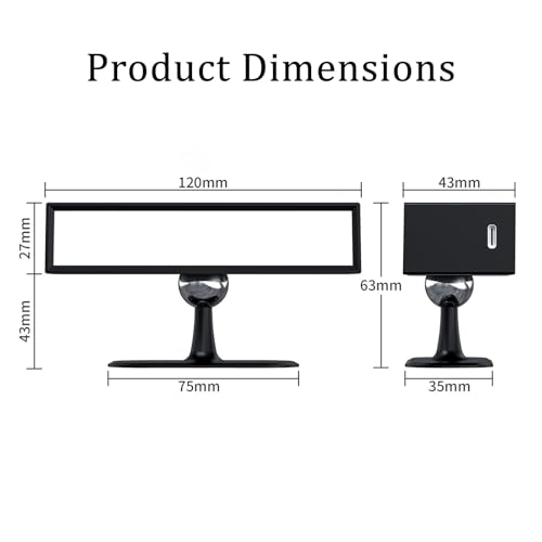 Apliques de pared LED con batería recargable e imán para luz de noche interior en pack de 2 2