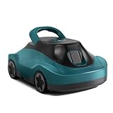 Bocxi Robot Piscine, Aspirateur Piscine sans Fil, Nettoyeur de Piscine, 180 Min d'Autonomie, Aspiration Puissante,