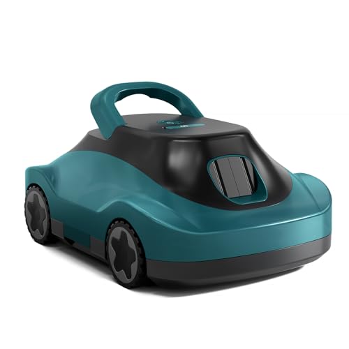 Bocxi Robot Piscine, Aspirateur Piscine sans Fil, Nettoyeur de Piscine, 180 Min d'Autonomie, Aspiration Puissante,