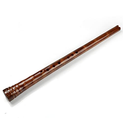 Flûte NanXiao clé de sol en bambou marron pour méditer chez soi