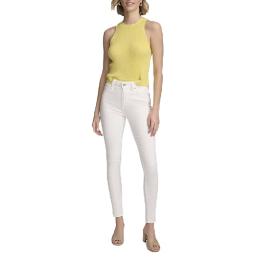 Image of Calvin Klein Women's Sleeveless Ribbed Sweater