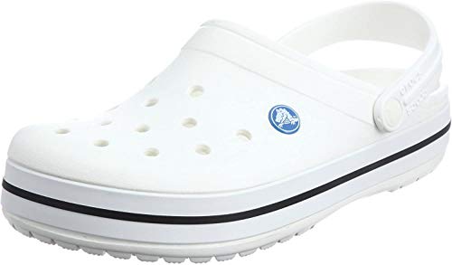 Image of Crocs Crocband Clog White Men's 10, Women's 12 Medium