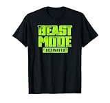 Trendy Graphic Beast Mode Activated T-Shirt