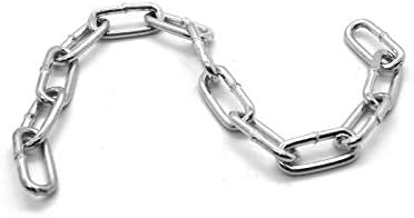 1 metre of 6 mm Strong Hot Dipped Galvanized Heavy Duty Steel Chain