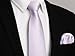 HISDERN Lavender Ties for Men Wedding Light Purple Tie and Pocket Square Set Lilac Formal Business Silk Woven Neckties Mens Plum Necktie Handkerchief