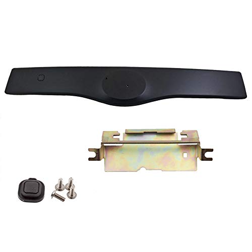 Advance Ignition Upgraded Rear Exterior Tailgate Liftgate Handle Garnish Compatible with Toyota 04-09 Prius Smooth Black 2004 2005 2006 2007 2008 2009