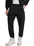 G-STAR Raw Men's Rovic Sweat Pant,Dark Black,L