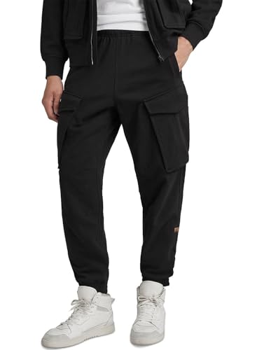G-STAR Raw Men's Rovic Sweat Pant,Dark Black,L