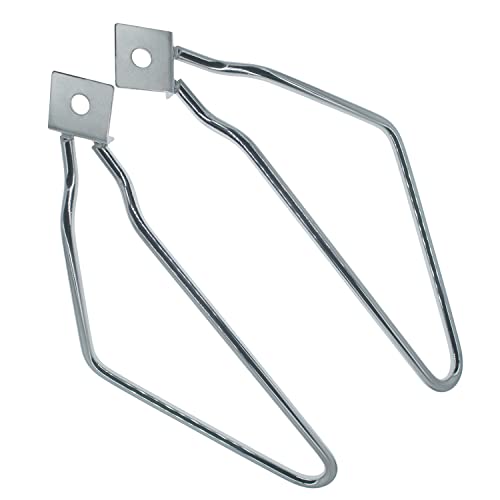 Soportes para alforjas para Harley Davidson 883 Iron XL883N y Dyna Fat Bob FXDF (color plata)