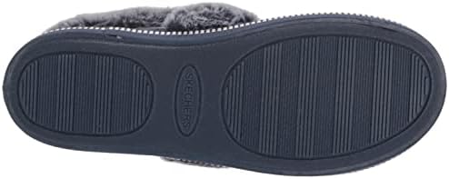 Skechers Women's Cozy Campfire-Slumber Party Slipper, Navy, 5 | Image 3