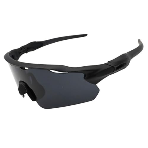 Óculos De Sol Esportivo Ciclismo Proteção Kit Polarizado Original Baixa Pace Pedal Bike Beach Tennis Ftv Corrida UV400 Unissex - Modelo Race - Cacife Brand (Preto)