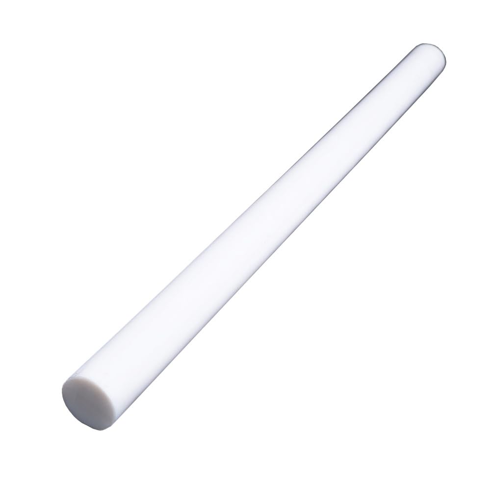 YTSMZX PTFE Polytetrafluoroethylene Round Bar Length 500mm,Diameter 15mm