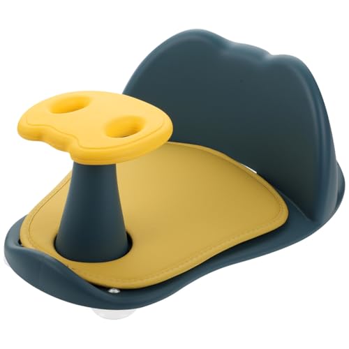 Tabouret de bain bébé avec dossier haut pour éviter les glissades