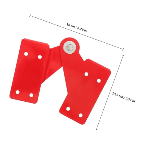 Charnière d'échelle escamotable réglable en angle pour grenier - 3