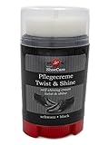 Pharmamedico ReAm | Schuhcreme Twist & Shine schwarz| optimale Schuhpflege von Glatt - Lederschuhen inkl. perfektem Glanz praktische Lederpflege mit integriertem Schwamm