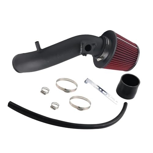 Kit d'admission d'air froid pour Honda Accord 8 2.4L avec filtre à haut débit rouge