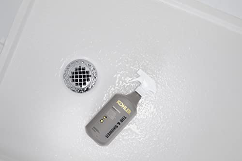 Kohler 9132-Cp Part Round Shower Drain For Us With Plastic Pipe, Gasket Included, Error #TOP2
