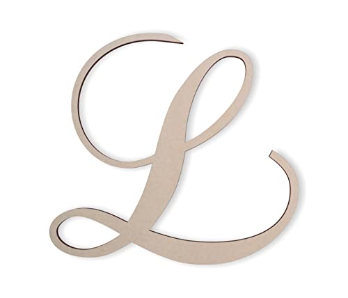 Jess and Jessica Wooden Letter L, 8