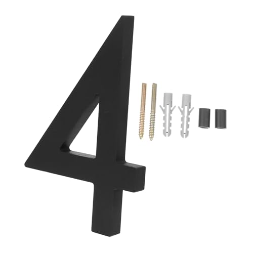 Veemoon Stone House Numbers Plaques for Door Number House Mailbox Street Address Visibility Labels for Garden Door Mailbox