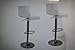 2 x Acrylic Hydraulic Lift Adjustable Counter Bar Stool Dining Chair Clear -Pack of 2 (2012)