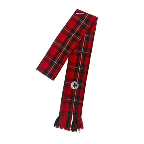 Image of AAR Womens Tartan Clan Sashes Ladies Brooch Scottish Highland - 90 x 10.5 Inches