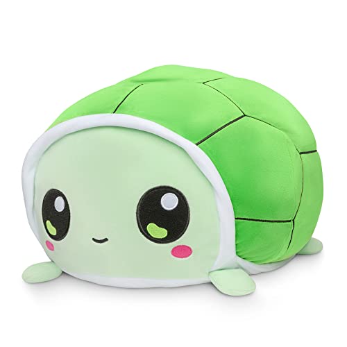 Teeturtle - Giant Moody Turtle Plushie - Kawaii Green - Huggable, Soft, Pillowy, Sensory Toy Stuffed Animals That Show Your Mood - Gift For Kids And Adults! #TOP3