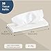 Juvale 36 Pack Car Tissue Refills - 864 3-Ply Sheets (8 x 4 in) Facial Napkins for Auto Sun Visor Tissue Holder - Napkin Holder Car Accessories