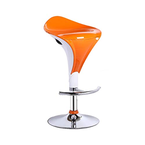 Taburete ajustable con respaldo giratorio