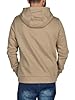 riverso Men's Regular Fit RIVNiklas Hoodie, Hooded Sweatshirt, Cross-Over Collar, Grey, Brown, Green, Red, Blue, Black, Beige, S, M, L, XL, XXL, 3XL, 4XL, 5XL, Cobblestone Beige, L #1