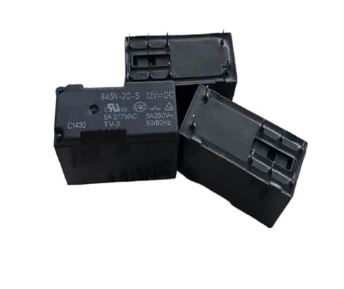Relais 845N-2C-S 12VDC commutation stable 5A pour automatisme - 2