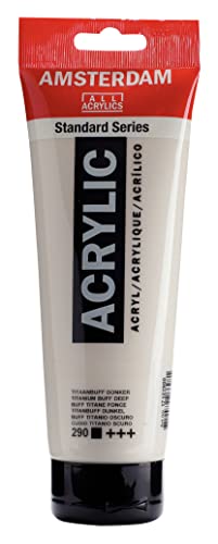 Amsterdam Standard Series Colores Acrílicos Tubo 250 ml Buff Titanio Oscuro 290 (17122900)