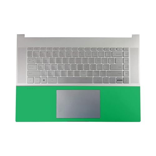 Image of Gaming Skin Compatible with HP Envy x360 16 inch (2023) - Solid Green - Premium 3M Vinyl Protective Wrap Decal Cover - Easy to Apply | Crafted in The USA by MightySkins