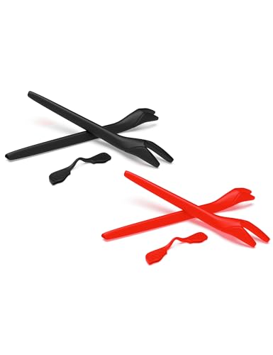 Image of Replacement Nose Pads & Ear Socks Rubber Kits for Oakley Radar EV Path OO9208 / Radar EV Pitch OO9211 Sunglass