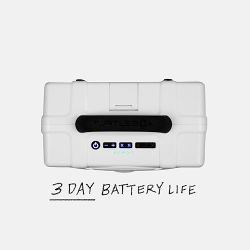 Turtlebox Grande: Loud! Outdoor Portable Bluetooth 5.4 Speaker | Rugged, Waterproof, Ultra-Portable | Plays to 126db, Deep Bass, Shockproof, Unlimited Pairing for Full Stereo Experience, White - Image 6