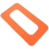 Healvian Paddelfinnenkasten Verbindungsflicken 9 Zoll aus Robustem Material Orangefarbener Ersatz für Surfbrett Sup Einfache Montage für Verbesserte Manövrierfähigkeit Beim Stand Up
