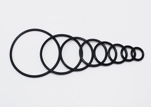 Image of Hydraulic O-Ring ORS /ORFS for Flat Face O-Ring Seal Hydraulic Fittings Hydraulic O-Ring Seal Kit 8 Common Sizes Buna-N 90 210 Piece Kit