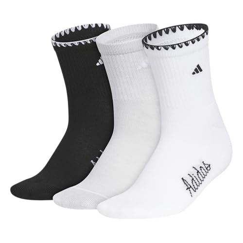 Image of adidas Cushioned Sport High Quarter Socks 3-Pairs Durable & Comfortable