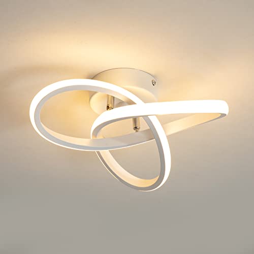 minfair Modern LED Ceiling Light,Round Geometry Ceiling Lamp,Chic Chandelier...