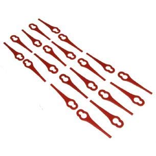 20 Plastic Blades Fits Bosch ART26LI ART26 Accutrim Easy Trim Accu Strimmer