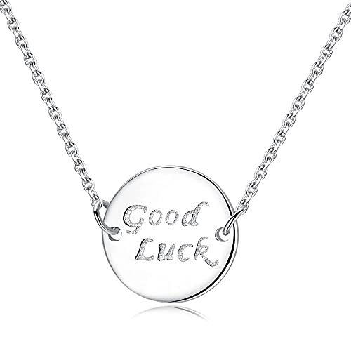 Pendentif colliers dainty en argent pour éviter les allergies cutanées