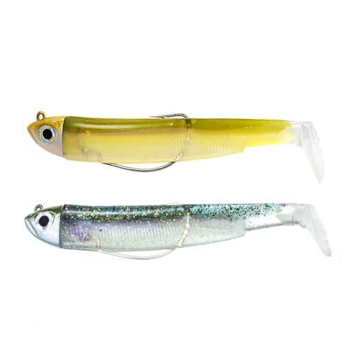 Fiiish Double Combo Shore Black Minnow No.3-12cm - 12g - Ghost Minnow - Wakasagi - BM3019