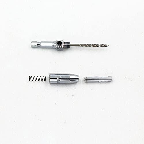 Drill Bits For 4pc Self-Centering Hinge Woodworker Cabinet Door Wood Reaming Reamer Drill Bits For 5/64" 7/64" 9/64" 11/64"